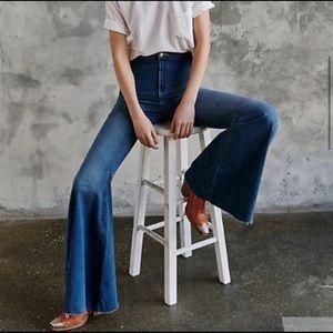 Free People Just Float on Flare Jeans